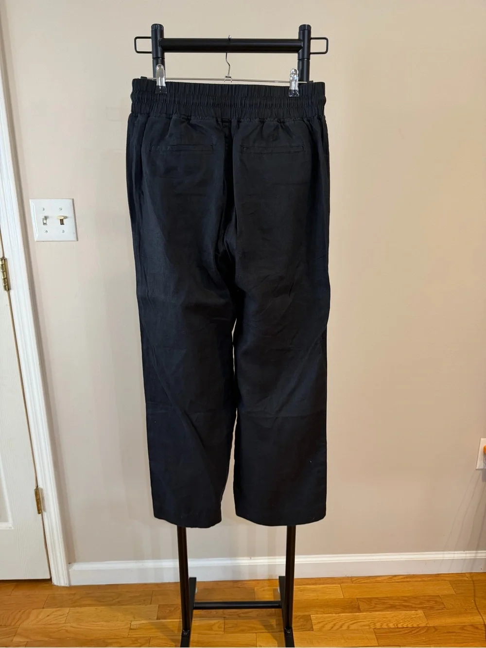 Quince 100% European Linen Wide Leg Pants Women's Drawstring Pants